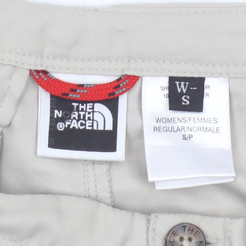 The North Face Womens Beige Chino Shorts Size S Quick Dry Outdoor
