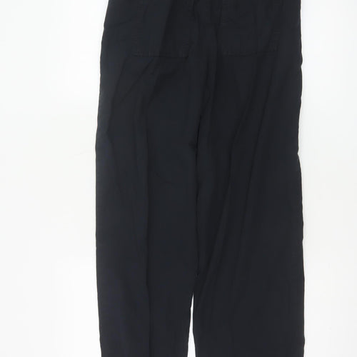 Marks and Spencer Women’s Black Viscose Jogger Trousers Size 8