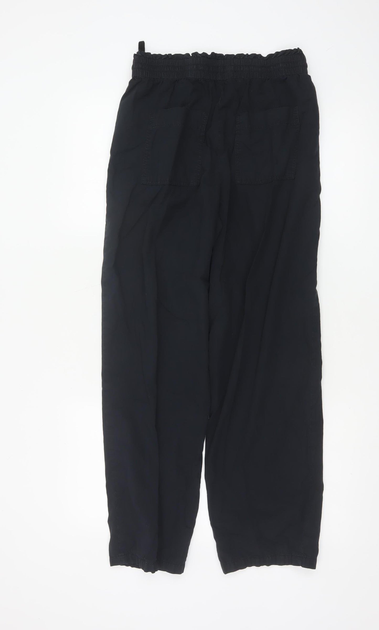 Marks and Spencer Women’s Black Viscose Jogger Trousers Size 8