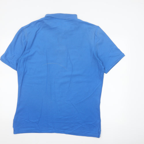 Calvin Klein Golf Men's Blue Polo Shirt XL Cotton Blend