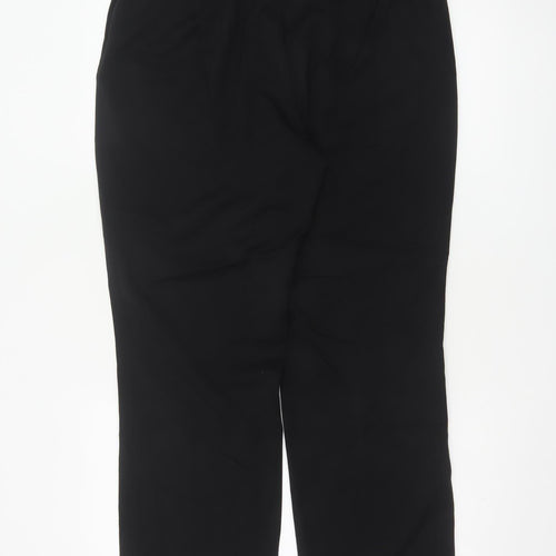 Marks and Spencer Women's Black Size 14 Straight Dress Pants