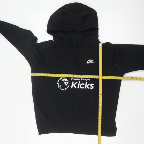 Nike Women's Black Pullover Hoodie Premier League Kicks Medium