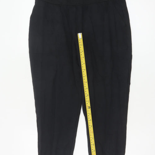 Nike Womens Black Dri-FIT Jogger Trousers M Regular Fit