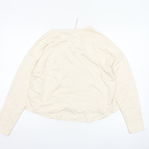 River Island Women Ivory Lounge T-Shirt Pyjama Top M