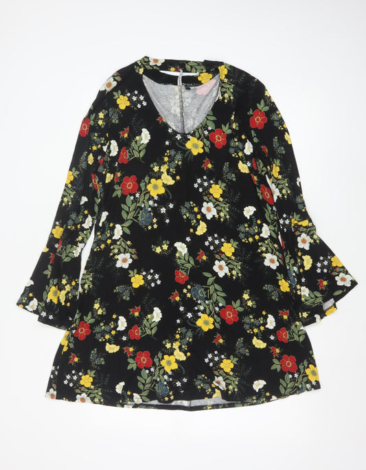 Capsule Women’s Multicoloured Floral Tunic Blouse Size 16