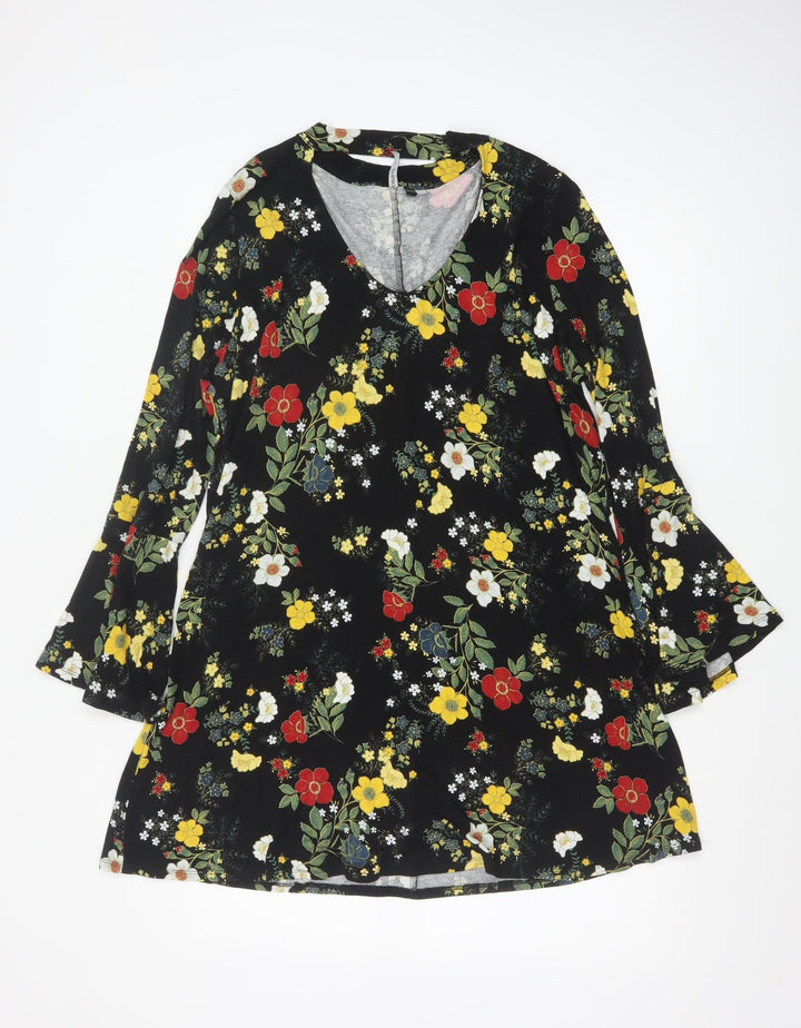 Capsule Women’s Multicoloured Floral Tunic Blouse Size 16