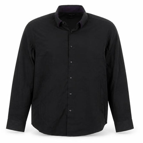 Debenhams The Collection Men's Black 2XL Slim Fit Long Sleeve Shirt
