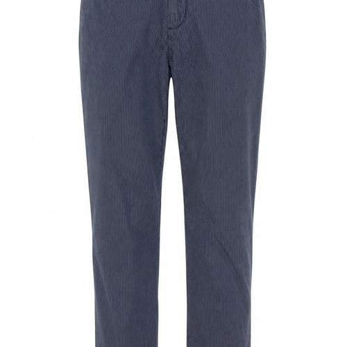 Gap Women’s Blue Striped Chino Trousers Size 8 Cotton Stretch