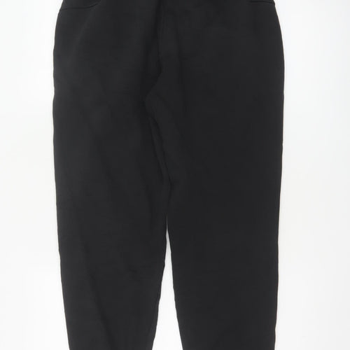 Puma Men's Black Jogger Trousers Medium Regular Fit Fleece
