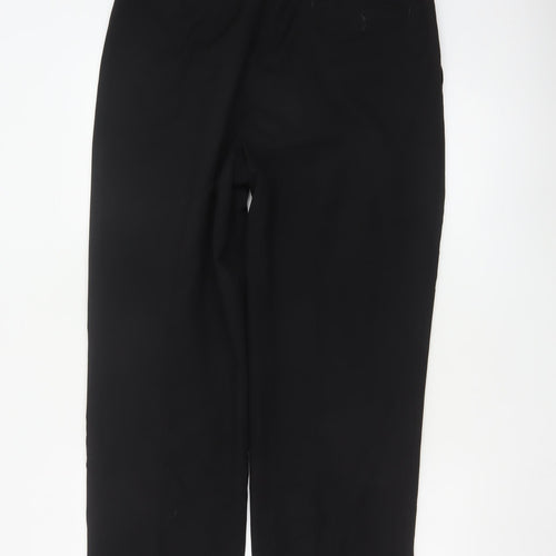 Marks and Spencer Men's Black 34x31 Pleated Dress Pants