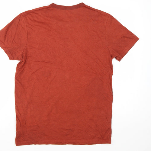 Element Men's Red Graphic Print Crew Neck Cotton Blend T-Shirt Size S