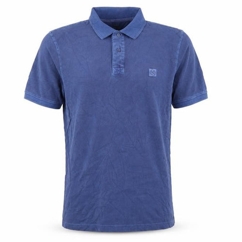 Marks and Spencer Men's Blue Regular Fit Cotton Polo Shirt M