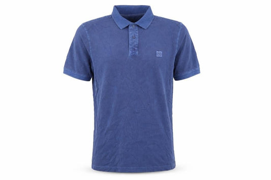 Marks and Spencer Men's Blue Regular Fit Cotton Polo Shirt M