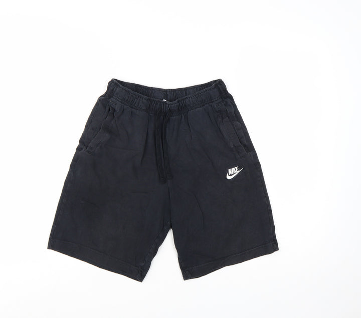 Nike Men's Black Athletic Shorts Size S Elastic Waist Sportswear