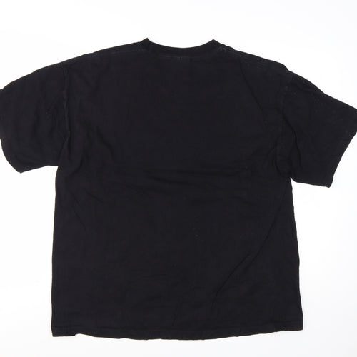 Tour Champ Men's Black XL Babylon 5 Vintage Graphic T-Shirt
