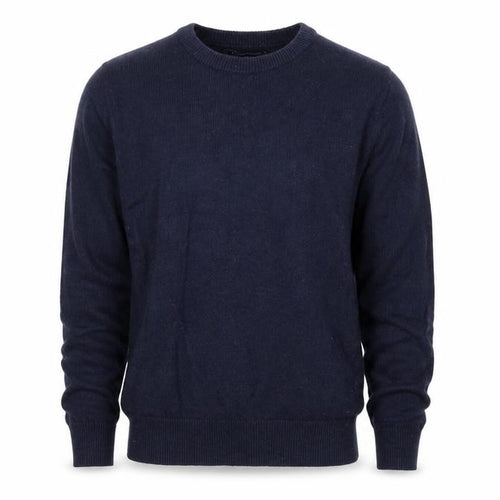 Gap Men's Blue Lambswool Crew Neck Pullover Jumper Size M