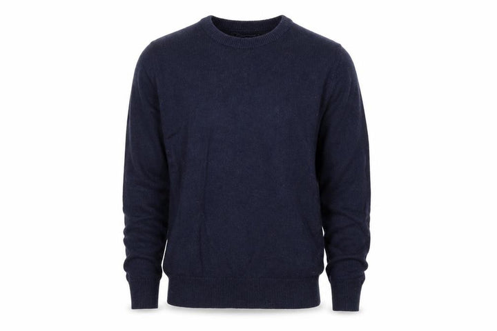 Gap Men's Blue Lambswool Crew Neck Pullover Jumper Size M