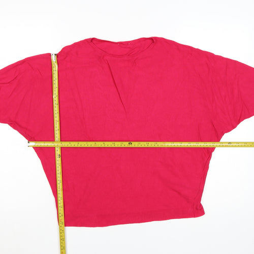 Phase Eight Women’s Red Relaxed Knit Pullover Jumper Size S