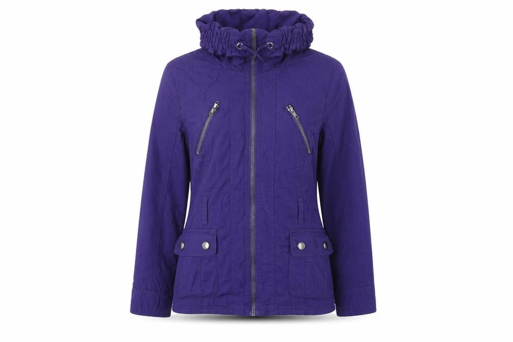 Marks and Spencer Women’s Purple Cotton Petite Jacket Size 8