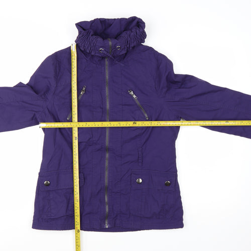 Marks and Spencer Women’s Purple Cotton Petite Jacket Size 8