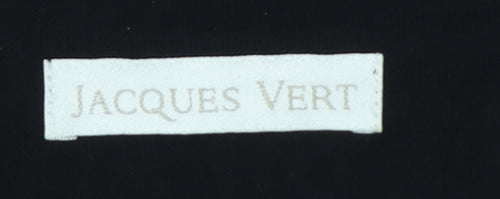 Jacques Vert Women's Black Lace A-Line Knee Length Dress Size 12