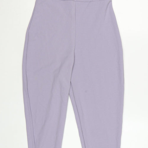 Girls On Film Women's Purple Strappy Slim Fit Jumpsuit Size 10