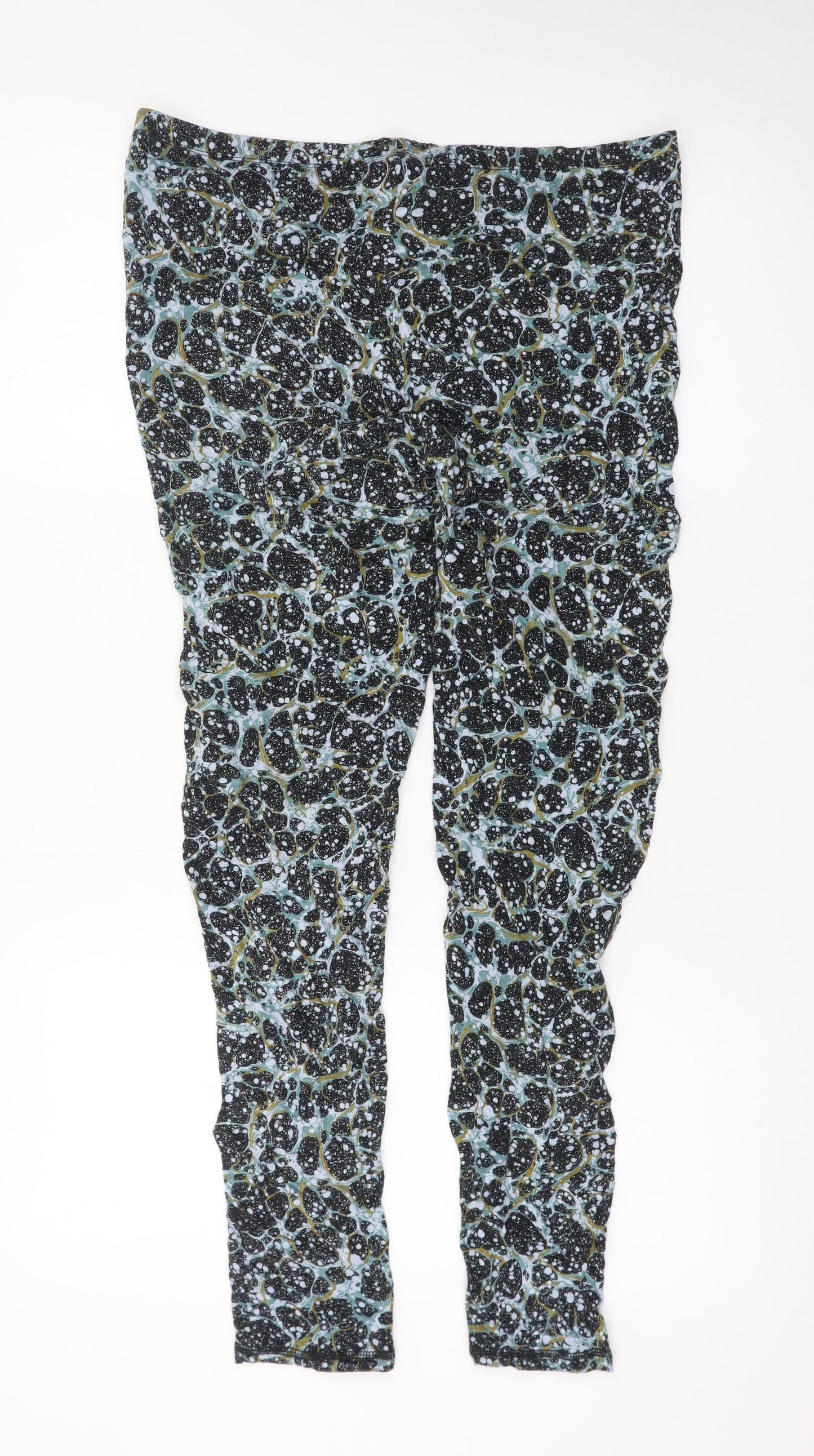 Thought Women’s Multicoloured Geometric Leggings Size 16