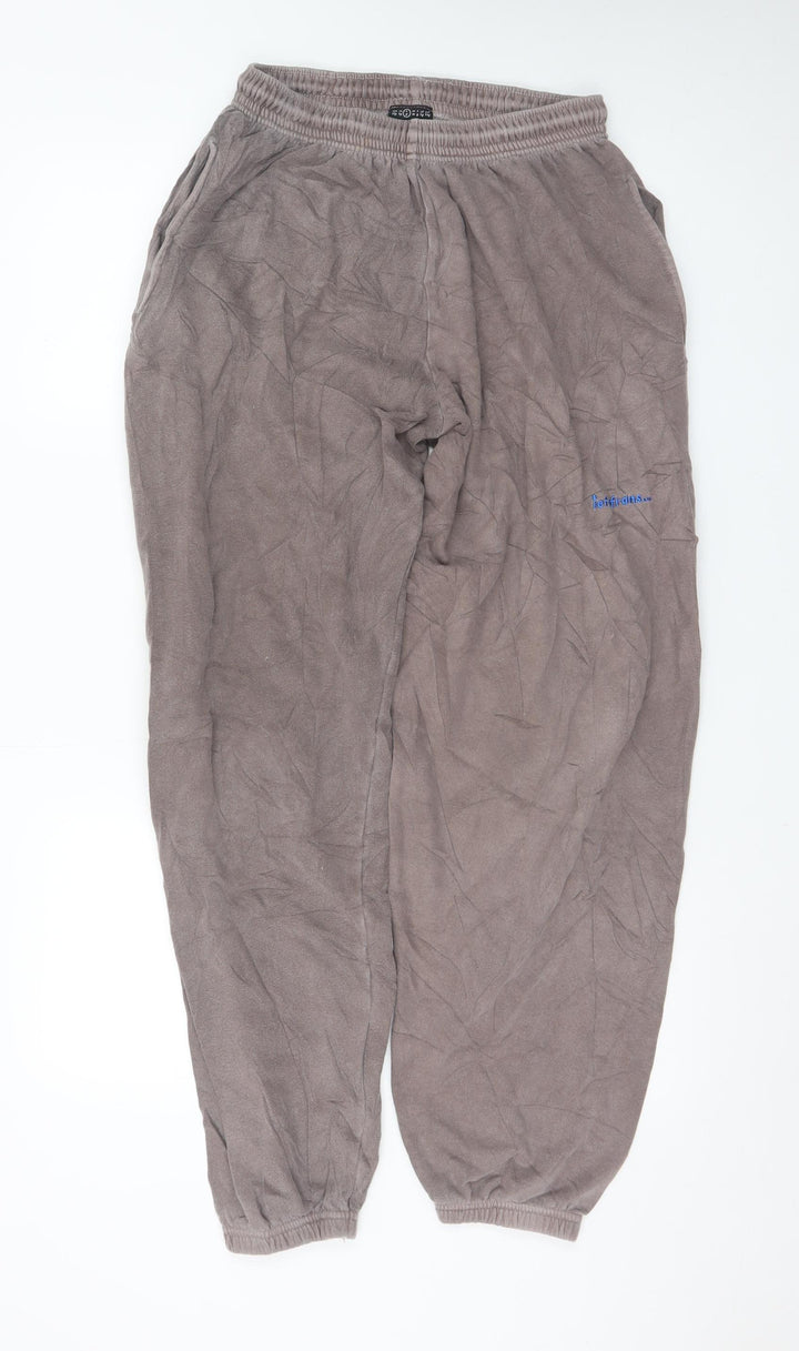 Iets Frans Women’s Grey Jogger Sweatpants Size S Elastic Waist Comfy Fit