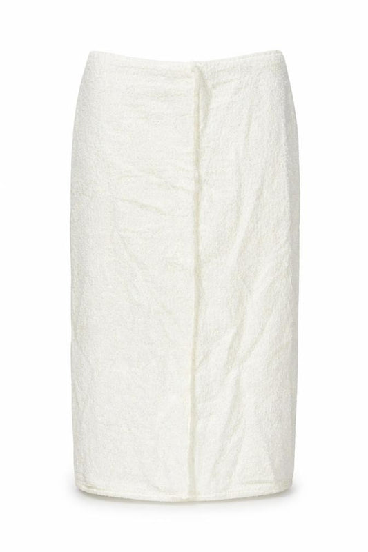 Marks and Spencer Women’s White Tweed High Rise Midi Skirt Size 14