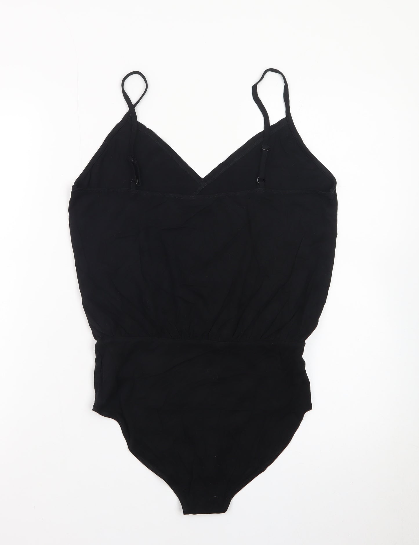 Miss Selfridge Women’s Black Size 10 Camisole Bodysuit