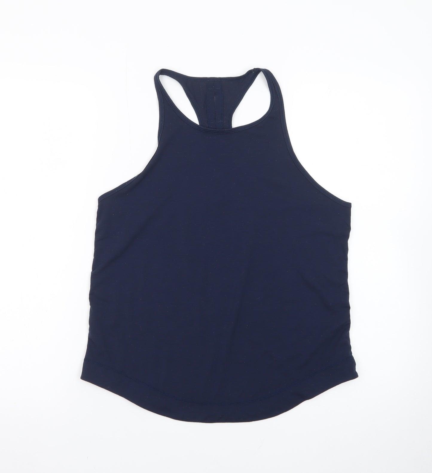 Sweaty Betty Womens Blue Racerback Slim Fit Tank Top Size S