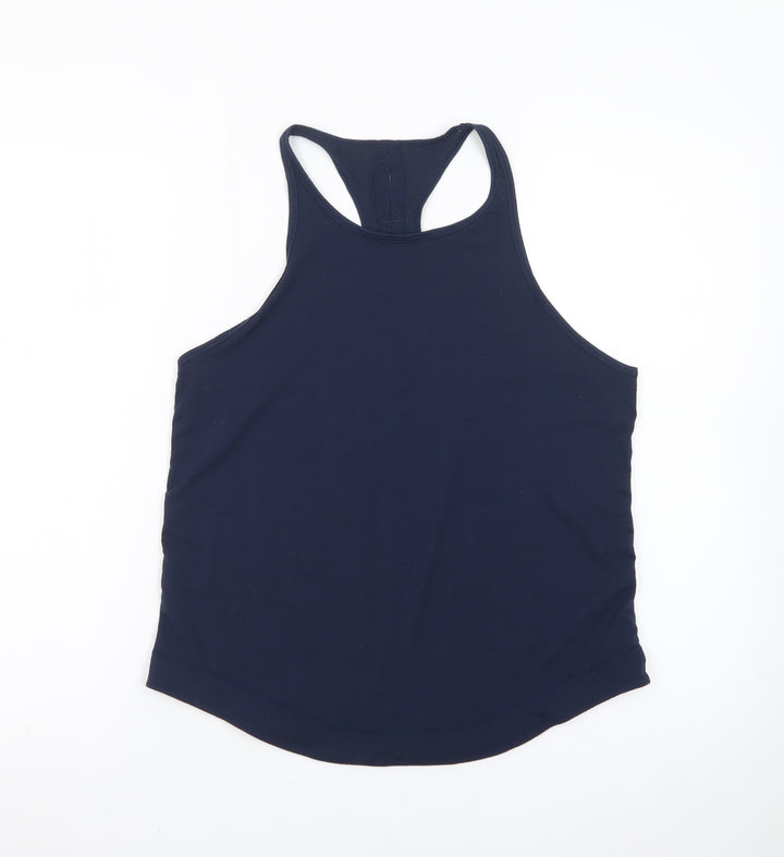 Sweaty Betty Womens Blue Racerback Slim Fit Tank Top Size S