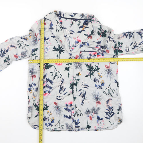 Joules Women’s Multicoloured Floral Cotton Button-Up Shirt S
