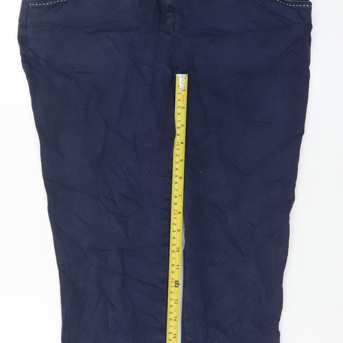 Marks and Spencer Per Una Women's Blue Cropped Jeans Size 10