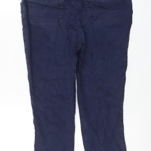 Marks and Spencer Per Una Women's Blue Cropped Jeans Size 10