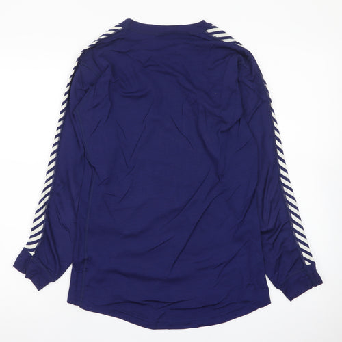Helly Hansen Women's Navy Long Sleeve Top Polypropylene Size L