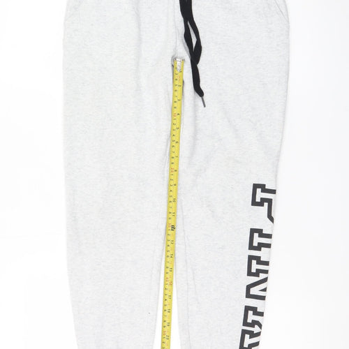 Victoria's Secret PINK Women's Grey Joggers XS Drawstring Sweatpants