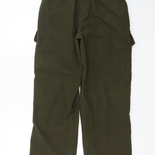 Jack Pyke Boys Green Cargo Trousers XL Elastic Waist Outdoor Pants