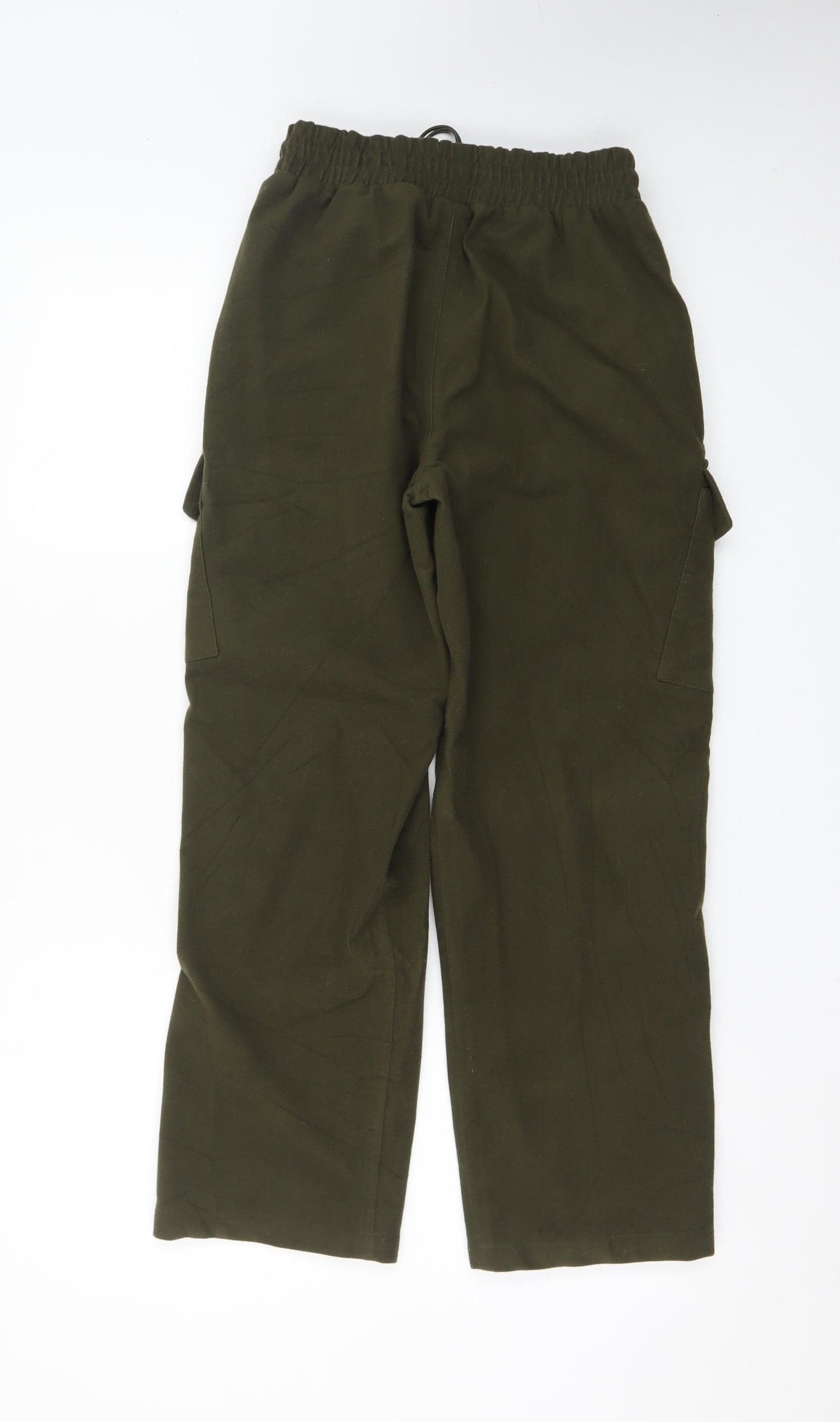 Jack Pyke Boys Green Cargo Trousers XL Elastic Waist Outdoor Pants