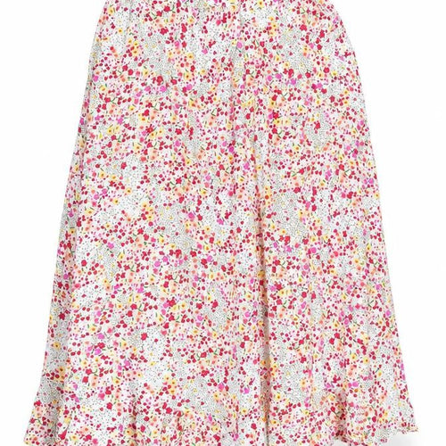 AND/OR Women’s Multicoloured Floral Midi Wrap Skirt Size 16