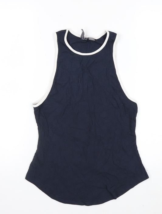 Sweaty Betty Women’s Blue Modal Elastane Sleeveless Tank Top M