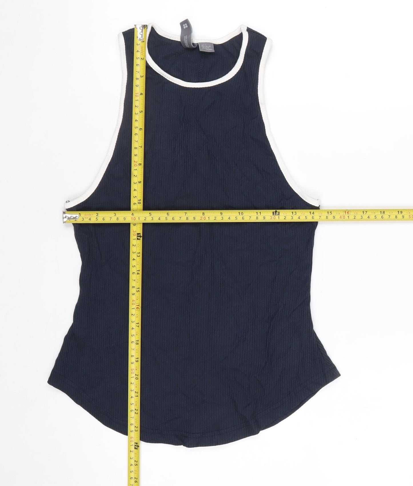 Sweaty Betty Women’s Blue Modal Elastane Sleeveless Tank Top M