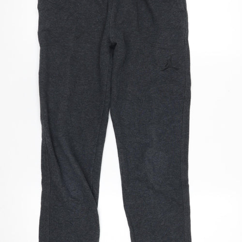 Jordan Boys Grey 12-13 Years Jogger Sweatpants Activewear Trousers