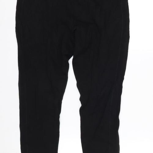 Debenhams Women’s Black Stretch Trousers Size 16 Regular Fit