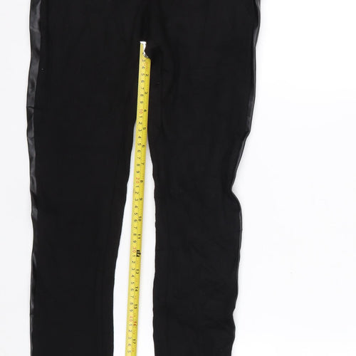 Dorothy Perkins Women's Black Size 10 Leggings Viscose Blend