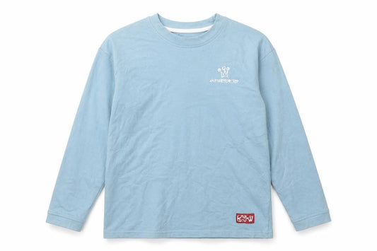 Next Boys Blue Long Sleeve Cotton Crew Neck T-Shirt 10 Years