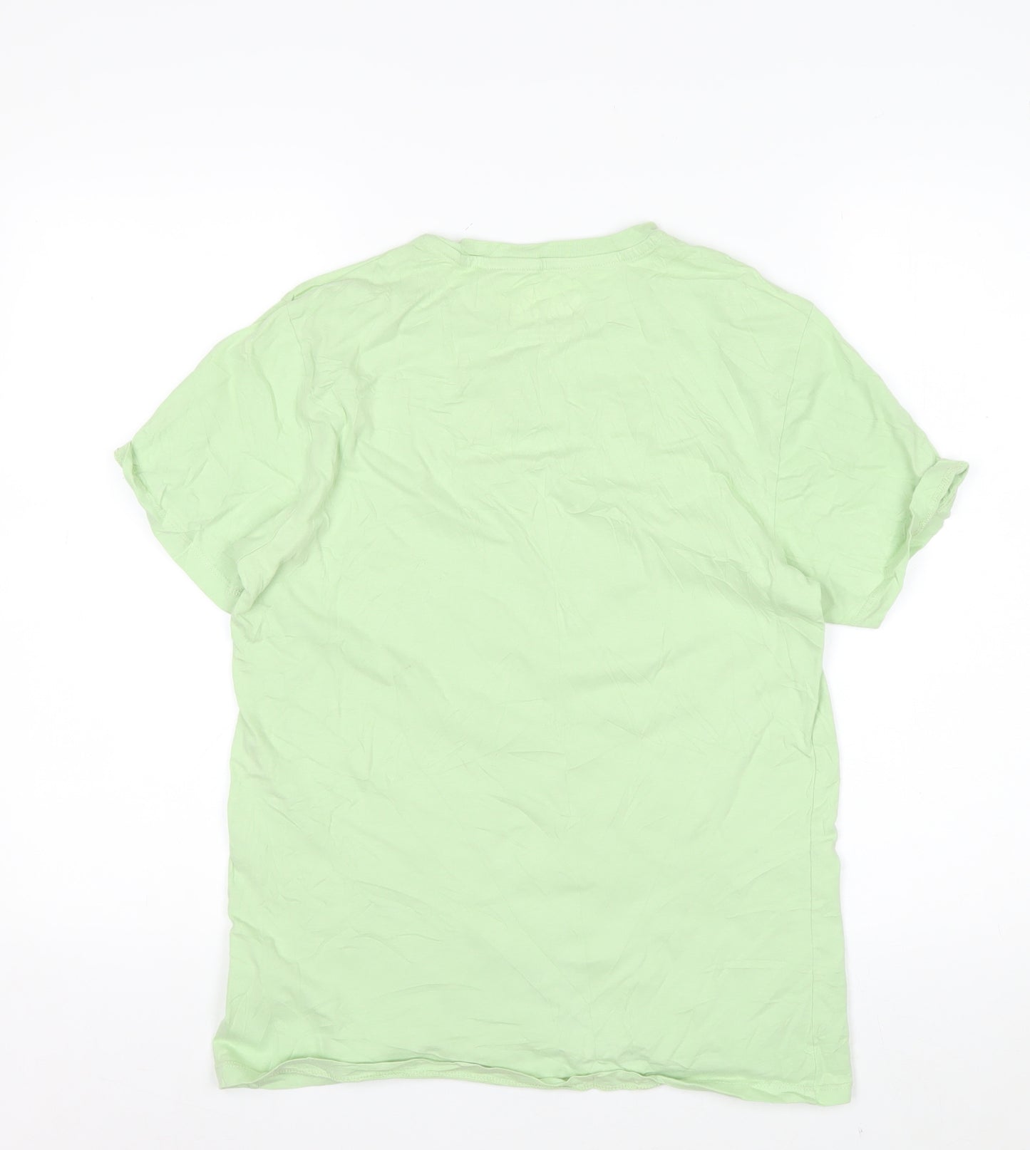 Sprite Green Graphic Print Men's Small Cotton T-Shirt