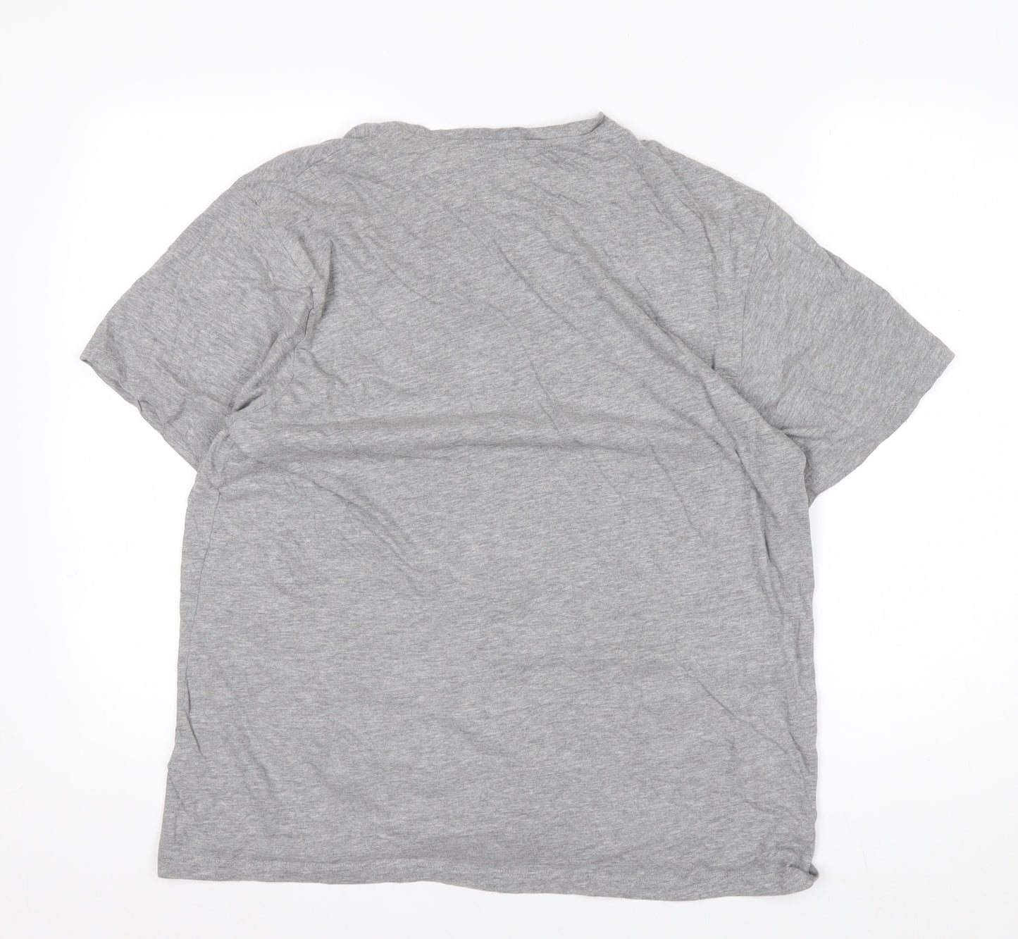 Difuzed Mens Grey Xbox Graphic T-Shirt XL Cotton Crew Neck Gamer Tee