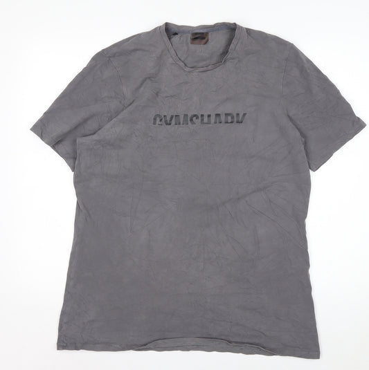 Gymshark Mens Grey XL Athletic Fit Short Sleeve Crew Neck T-Shirt
