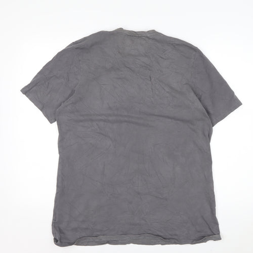Gymshark Mens Grey XL Athletic Fit Short Sleeve Crew Neck T-Shirt